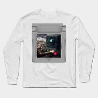 Miss Anthropocene 3 Game Cartridge Long Sleeve T-Shirt